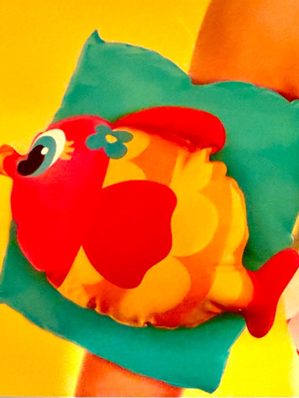 Colorful Fish Water Wings Stephen Joseph Swimming Ad Age 3-6 Up to 60lbs New